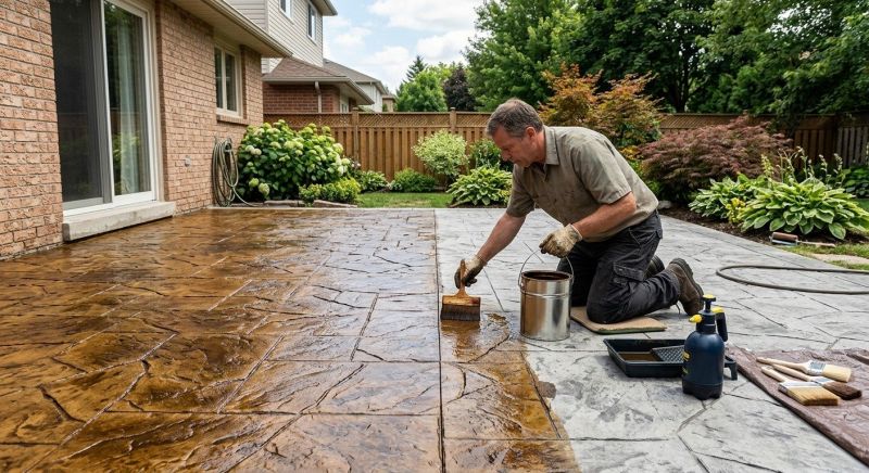 Concrete Staining Service in Fort Worth, TX