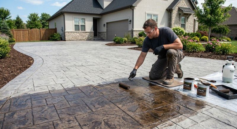 Driveway Acid Washing in Frisco, TX