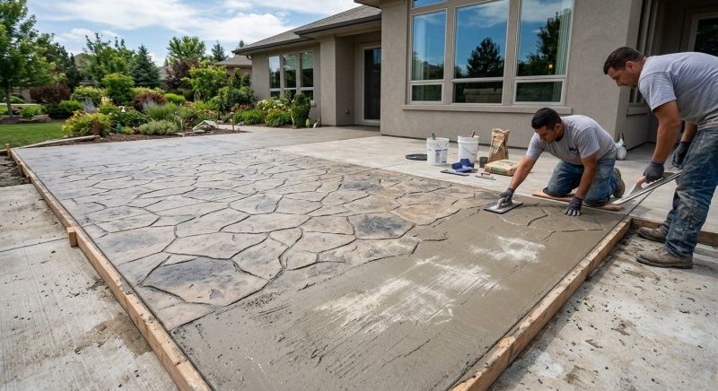 Driveway Overlay Installation in Fort Worth, TX