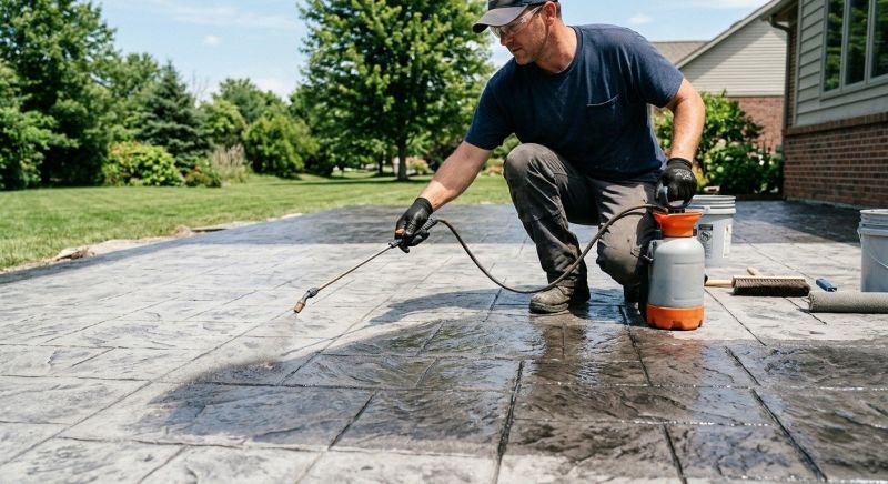 Garage Concrete Finishing in Dallas, TX