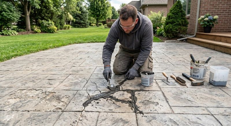 Decorative Concrete Repair in Spartanburg, SC